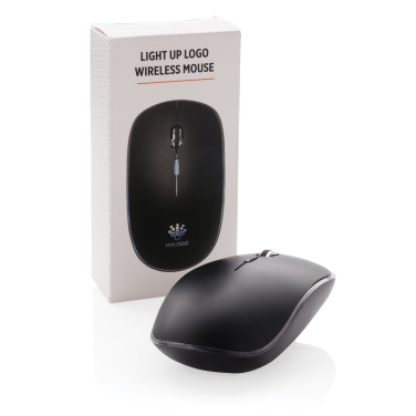 Logotrade corporate gifts photo of: Light up logo wireless mouse