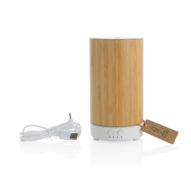 Logotrade promotional product image of: RCS recycled plastic and bamboo aroma diffuser