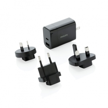 Logo trade advertising product photo of: Philips ultra fast PD travel charger