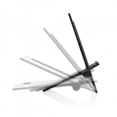Logo trade promotional merchandise picture of: SnapStand RCS recycled plastic foldable phone stand