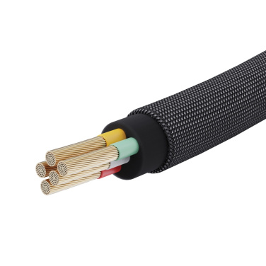 Logo trade promotional gifts picture of: Urban Vitamin Stockton 65W RCS RTPE/RPET magnetic cable