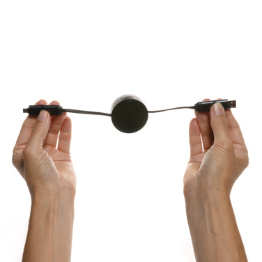 Logo trade promotional gifts picture of: Terra RCS recycled aluminium retractable 6 in 1 cable