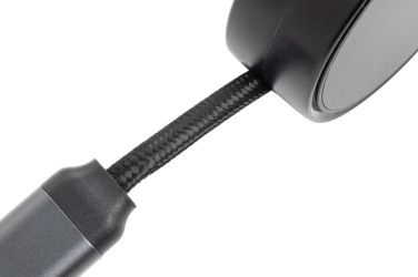 Logotrade business gift image of: Terra RCS recycled aluminium retractable 6 in 1 cable