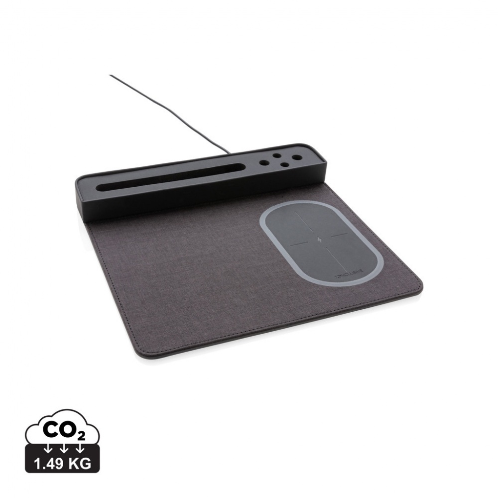 Logotrade advertising product picture of: Air mousepad with 5W wireless charging and USB