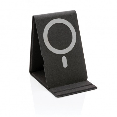 Logo trade advertising product photo of: Artic Magnetic 10W wireless charging phone stand