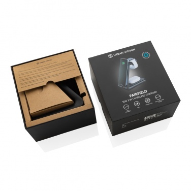 Logo trade promotional merchandise picture of: Urban Vitamin Fairfield 3 in1 RCS rplastic charger