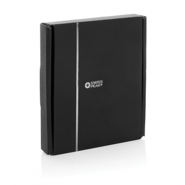 Logotrade corporate gift image of: Swiss Peak RCS rPU 15W  3-in-1 magnetic wireless charger