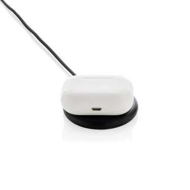 Logo trade corporate gifts image of: Magnapad 15W RCS rplastic magnetic 3 in 1 charging pad