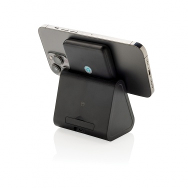 Logo trade promotional giveaways image of: Powerbase RCS recycled plastic 3 in 1 charger with powerbank