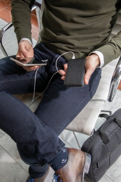 Logo trade advertising products image of: Tusca 10.000 mAh PU powerbank