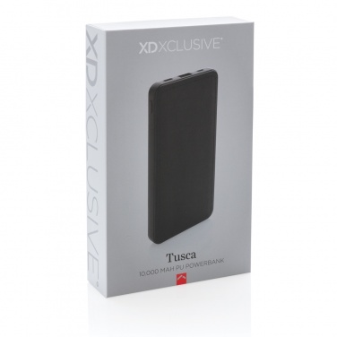 Logotrade advertising products photo of: Tusca 10.000 mAh PU powerbank