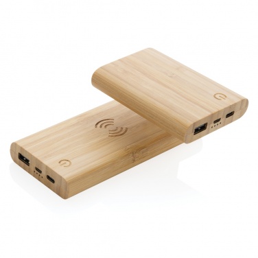 Logotrade promotional merchandise picture of: Bamboo 5.000 mAh powerbank