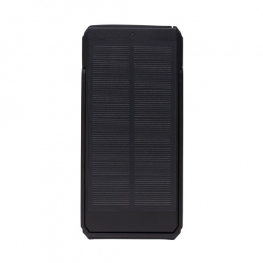 Logo trade advertising products picture of: Skywave RCS recycled plastic solar powerbank 10000 mAh