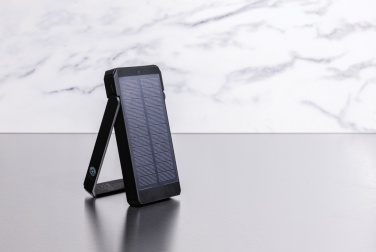 Logotrade promotional product picture of: Skywave RCS recycled plastic solar powerbank 10000 mAh