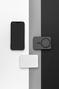 Logotrade promotional product picture of: Magnetix RCS recycled plastic 5000 mah magnetic powerbank