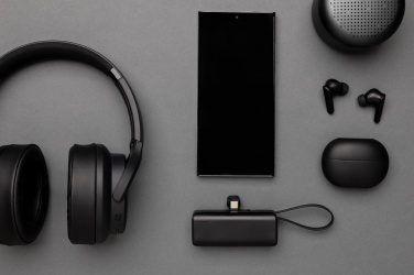 Logotrade promotional product picture of: Powerlink RCS rplastic 3000 mah powerbank USB C connector