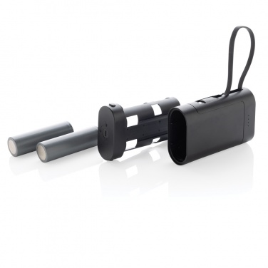 Logo trade advertising products picture of: CycleCell 10,000 mah removable battery powerbank