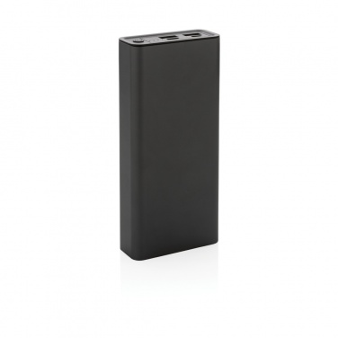Logo trade corporate gifts picture of: Terra RCS recycled 20W aluminium powerbank 20.000 mAh