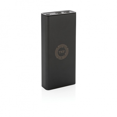 Logotrade corporate gift picture of: Terra RCS recycled 20W aluminium powerbank 20.000 mAh