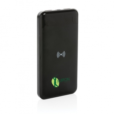 Logotrade advertising product image of: RCS standard recycled plastic wireless powerbank