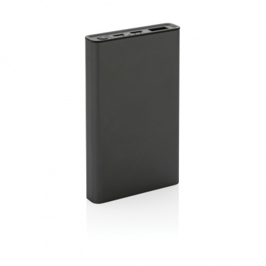 Logotrade corporate gift picture of: Terra RCS recycled aluminium powerbank 5.000 mAh