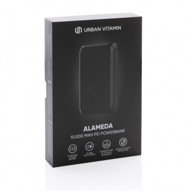 Logotrade promotional giveaways photo of: Urban Vitamin Alameda 10.000 mAh 18W PD powerbank