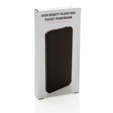 Logotrade business gift image of: High Density 10.000 mAh Pocket Powerbank