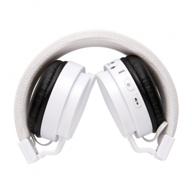 Logo trade promotional giveaway photo of: Foldable wireless headphone