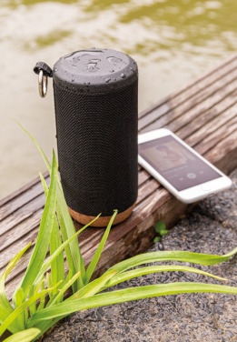 Logo trade promotional gifts image of: Baia 10W wireless speaker, cork