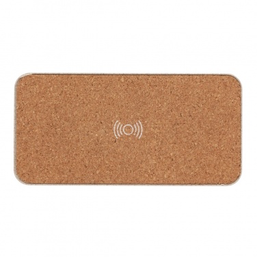 Logo trade promotional gifts picture of: Wheatstraw wireless charging speaker