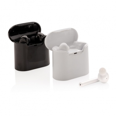 Logo trade promotional items picture of: Liberty wireless earbuds in charging case