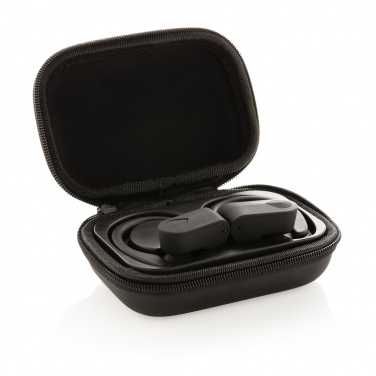 Logo trade promotional merchandise photo of: TWS sport earbuds in charging case