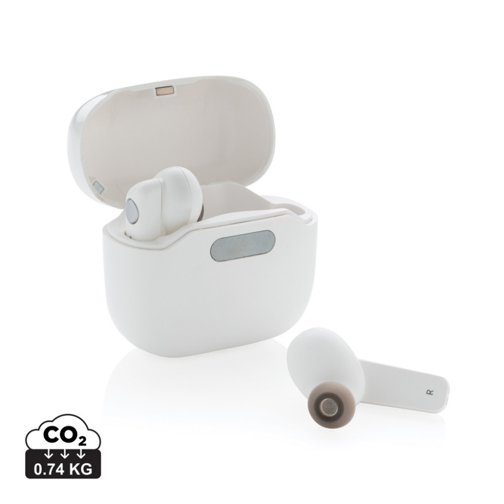 Logo trade advertising product photo of: TWS earbuds in UV-C sterilising charging case