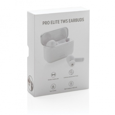 Logo trade promotional item photo of: Pro Elite TWS earbuds