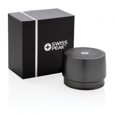 Logotrade promotional merchandise photo of: Swiss peak 5W wireless bass speaker