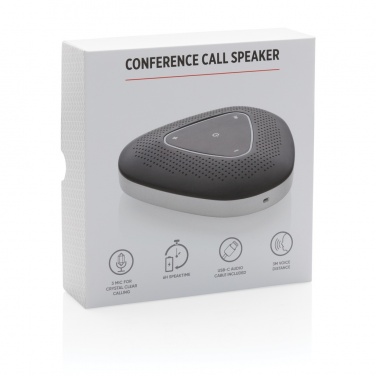 Logo trade advertising products picture of: Conference call speaker