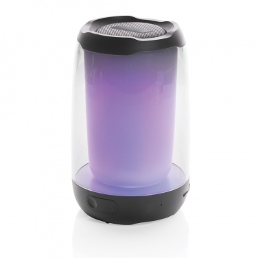 Logotrade promotional item picture of: RCS recycled plastic Lightboom 5W speaker
