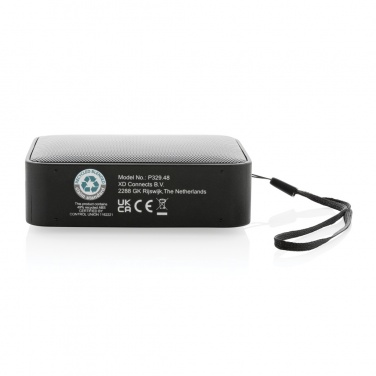 Logo trade promotional gifts image of: Urban Vitamin Vallejo RCS rplastic 3W speaker IPX 7