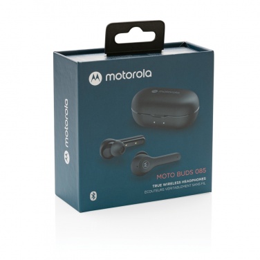 Logo trade corporate gifts image of: Motorola IPX5 TWS MOTO buds 85