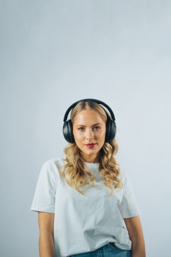 Logo trade promotional merchandise photo of: Urban Vitamin Cupertino RCS rplastic ANC headphone