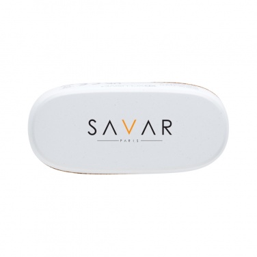 Logotrade promotional items photo of: Oregon RCS recycled plastic and cork TWS earbuds