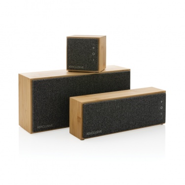 Logo trade promotional item photo of: Wynn 10W bamboo wireless speaker