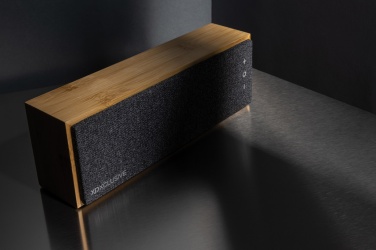 Logo trade promotional giveaways picture of: Wynn 10W bamboo wireless speaker