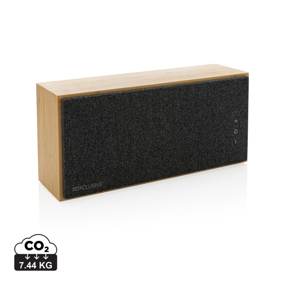 Logotrade advertising product image of: Wynn 20W bamboo wireless speaker