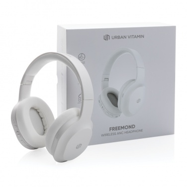 Logo trade corporate gifts picture of: Urban Vitamin Freemond wireless ANC headphone