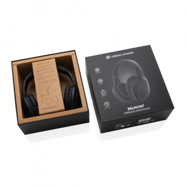 Logo trade corporate gifts image of: Urban Vitamin Belmont wireless headphone