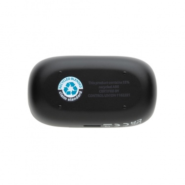 Logo trade promotional products image of: Urban Vitamin Palm Springs RCS rplastic ENC earbuds