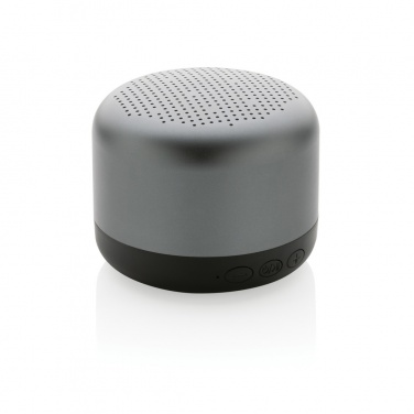 Logotrade promotional merchandise picture of: Terra RCS recycled aluminium 5W wireless speaker