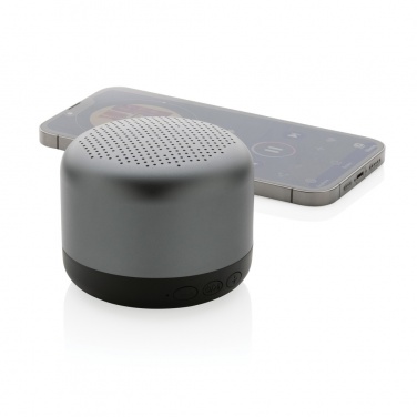 Logotrade promotional product image of: Terra RCS recycled aluminium 5W wireless speaker