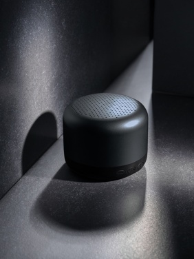 Logo trade promotional merchandise picture of: Terra RCS recycled aluminium 5W wireless speaker